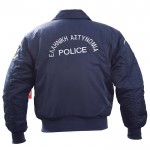 Fly jacket Αστυνομίας  με κέντημα & με επωμίδες
